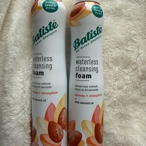 Batiste Waterless Cleansing Foam, Lot of 2